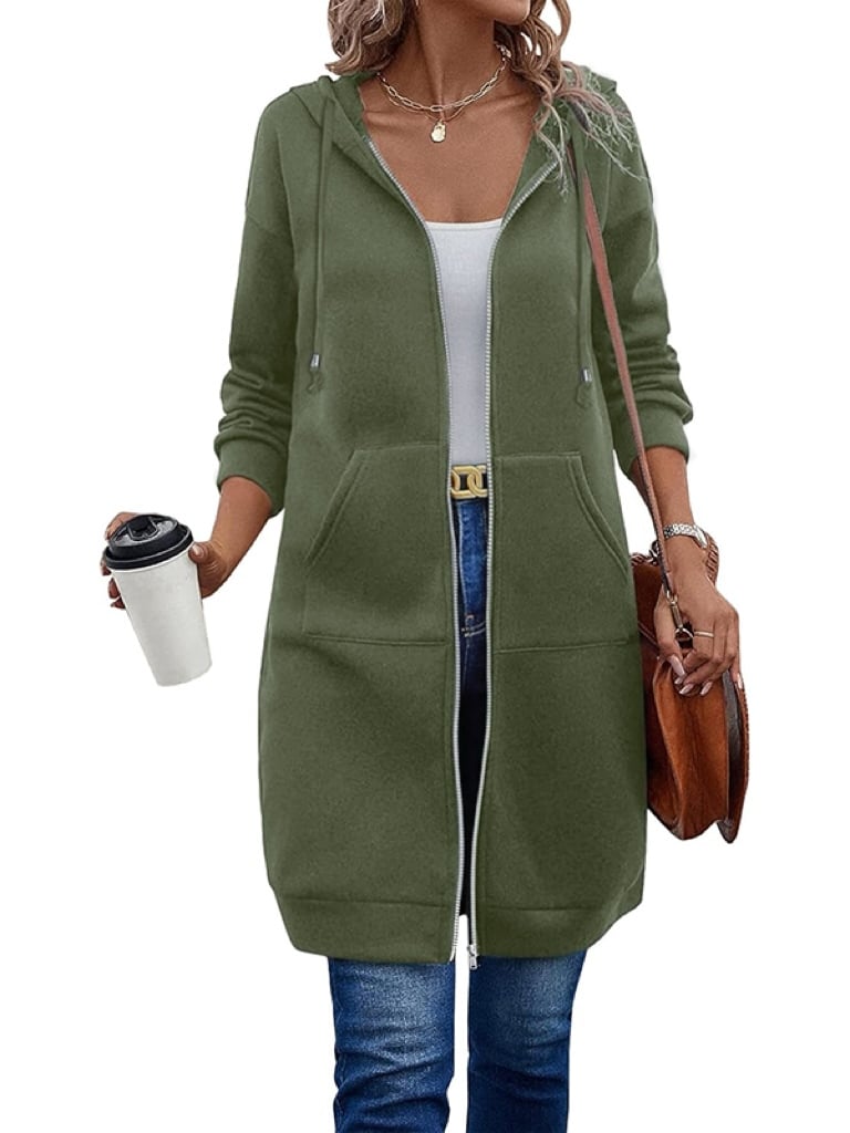 🔥 LIMITED TIME: 50% OFF 👉Women's Zip-Up Fleece Hoodies