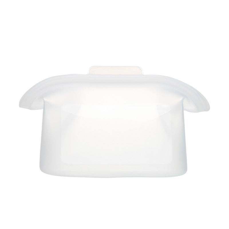Stand Up Food Grade Silicone Storage Bag, 4-Cup