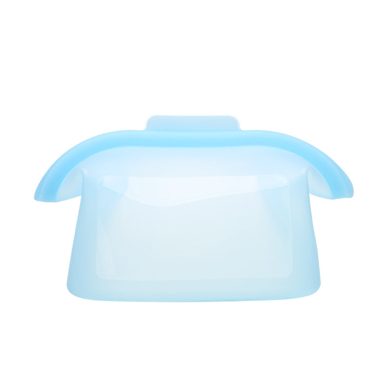 Stand Up Food Grade Silicone Storage Bag, 4-Cup