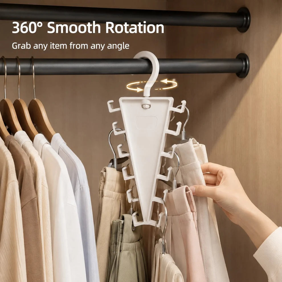 [BUY 1 GET 1 FREE] 🧥✨V-Shaped Space-Saving Closet Hanger