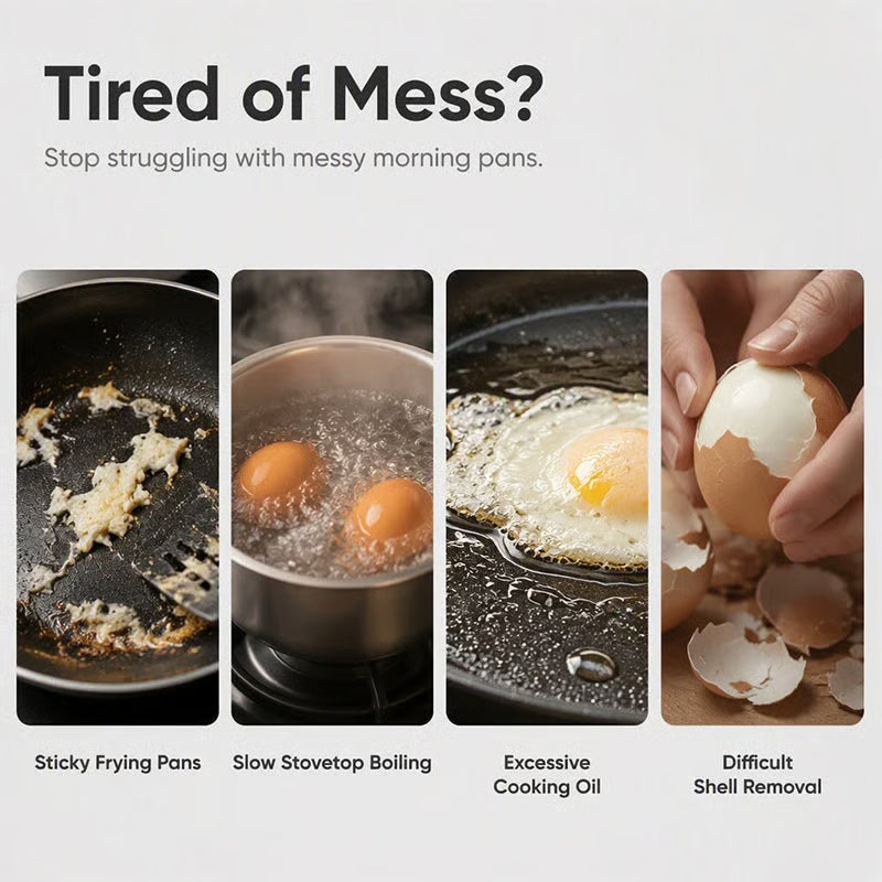 Buy 1, Get 1 Free🎁-🍳 Microwave Egg Poacher for Quick and Easy Breakfasts