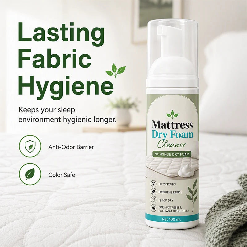 BUY 1 GET 1 FREE🔥 No-Rinse Mattress & Upholstery Foam Cleaner – Enzyme-Powered Deep Cleaning Formula🛏️🧽