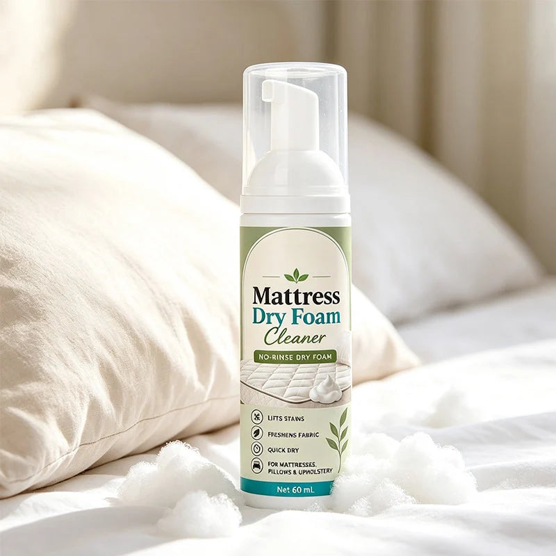 BUY 1 GET 1 FREE🔥 No-Rinse Mattress & Upholstery Foam Cleaner – Enzyme-Powered Deep Cleaning Formula🛏️🧽